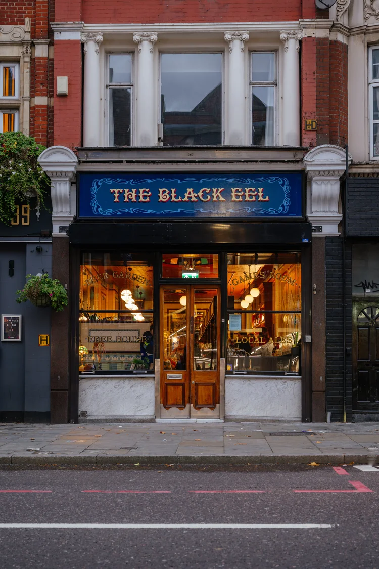 Black Eel exterior.  by Chris Coulson